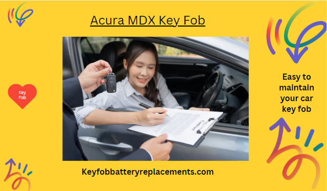 acura mdx key fob